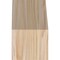 Ekena Millwork 3 1/2"W x 6"D x 6"H Merced Smooth Knee Brace, Douglas Fir BRC04X06X06MRC00SDF - alternate 4
